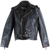 Xelement B7100 'Classic' Men's Black TOP GRADE Leather Motorcycle Biker Jacket